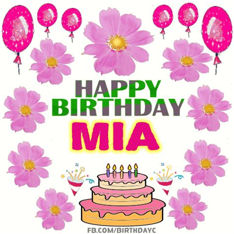 mia gifs|Happy Birthday Mia GIFs.